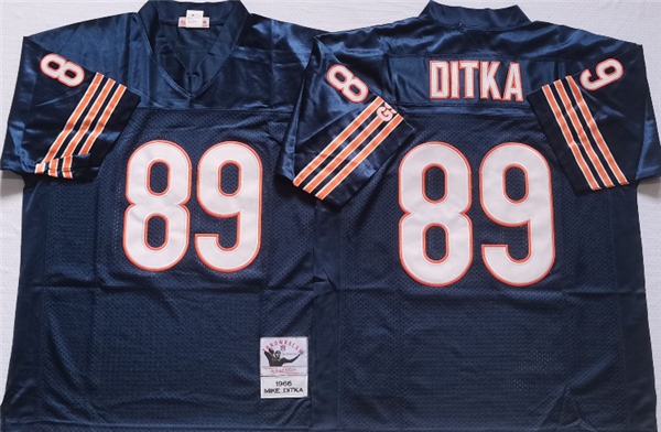 Men's Chicago Bears #89 DITKA Navy Limited Stitched Jersey Men's Chicago Bears #89 DITKA Navy Limited Stitched Jersey