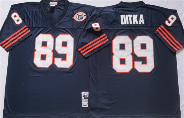 Men's Chicago Bears #89 DITKA Navy Limited Stitched JerseyS Men's Chicago Bears #89 DITKA Navy Limited Stitched JerseyS