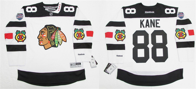 Men's Chicago Blackhawks #88 Patrick Kane White 2016 Stitched Hockey Jersey Men's Chicago Blackhawks #88 Patrick Kane White 2016 Stitched Hockey Jersey