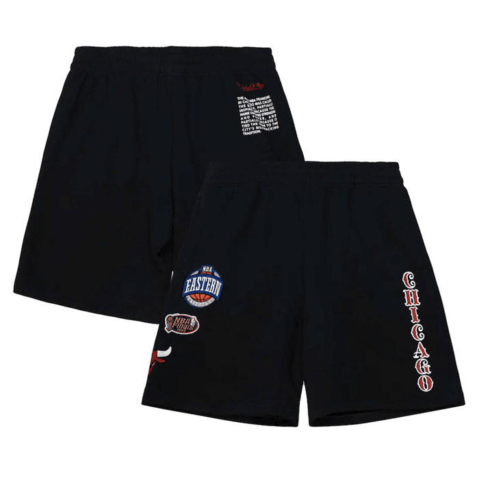 Men's Chicago Bulls Black Shorts Men's Chicago Bulls Black Shorts