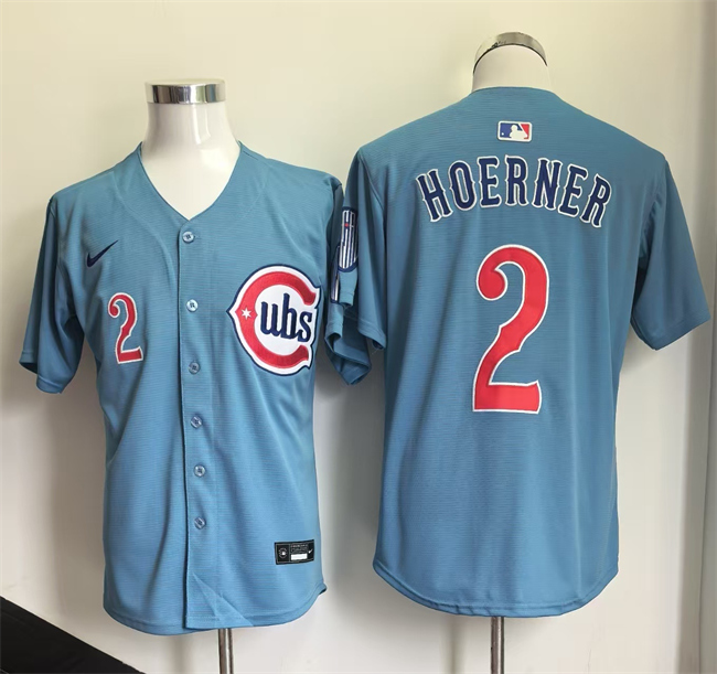Men's Chicago Cubs #2 Alex Bregman Blue 2026 2nd Alternate Limited Stitched Baseball Jersey Men's Chicago Cubs #2 Alex Bregman Blue 2026 2nd Alternate Limited Stitched Baseball Jersey