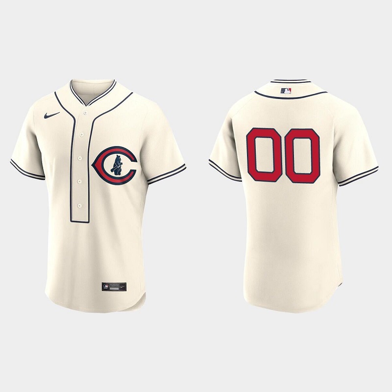 Men's Chicago Cubs Active Player Custom 2022 Cream Field Of Dreams Stitched Baseball Jersey Men's Chicago Cubs Active Player Custom 2022 Cream Field Of Dreams Stitched Baseball Jersey