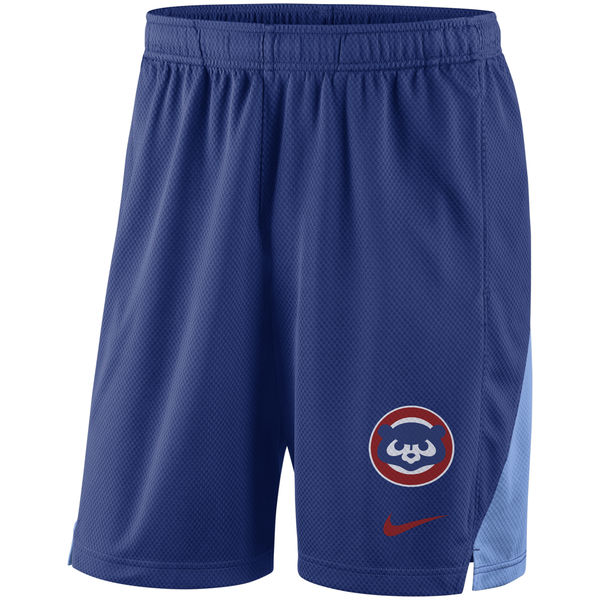 Men's Chicago Cubs Nike Royal Franchise Throwback Performance Shorts Men's Chicago Cubs Nike Royal Franchise Throwback Performance Shorts
