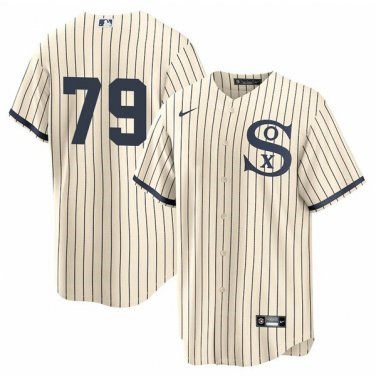 Men's Chicago White Sox Field of Dreams #79 Jose Abreu Cool Base Jersey