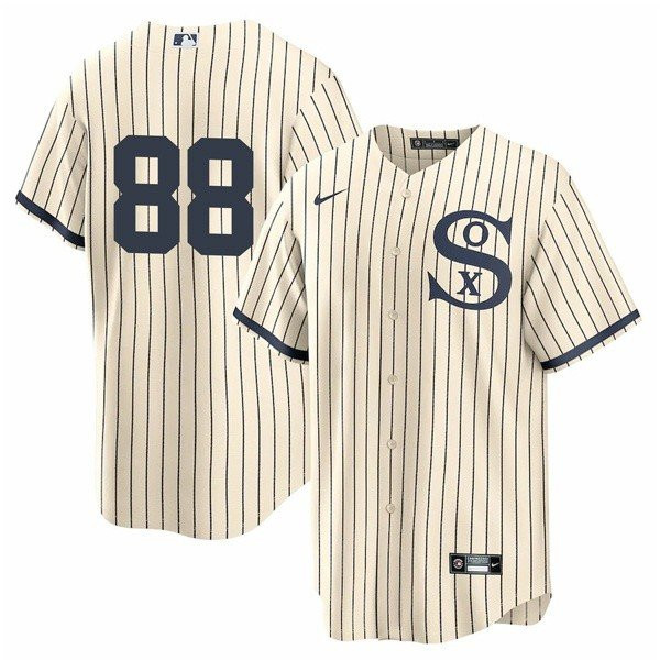 Men's Chicago White Sox Field of Dreams #88 Luis Robert Cool Base Jersey