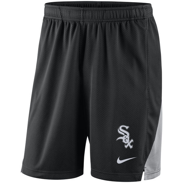 Men's Chicago White Sox Nike Black Franchise Performance Shorts Men's Chicago White Sox Nike Black Franchise Performance Shorts