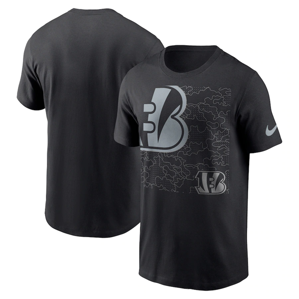 Men's Cincinnati Bengals Black T-Shirt Men's Cincinnati Bengals Black T-Shirt
