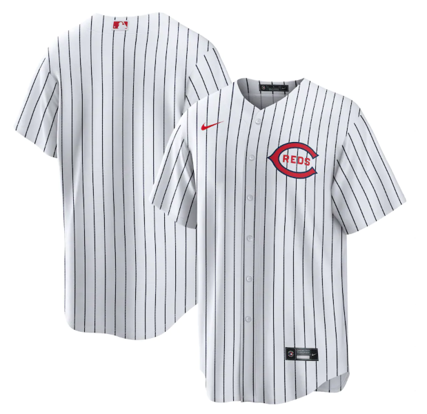 Men's Cincinnati Reds Blank 2022 White Field Of Dreams Stitched Baseball Jersey Men's Cincinnati Reds Blank 2022 White Field Of Dreams Stitched Baseball Jersey