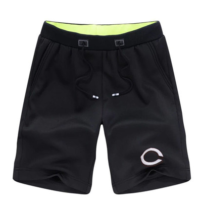 Men's Cincinnati Reds Team Logo Black Baseball Shorts