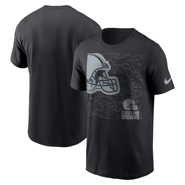 Men's Cleveland Browns Black T-Shirt Men's Cleveland Browns Black T-Shirt