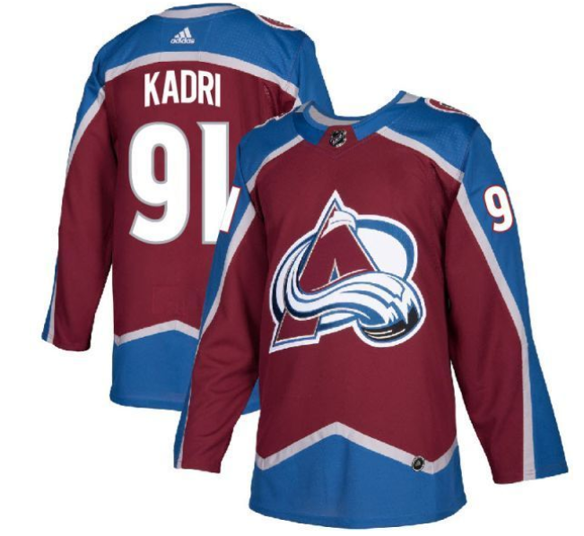 Men's Colorado Avalanche #91 Nazem Kadri Burgundy Stitched Jersey Men's Colorado Avalanche #91 Nazem Kadri Burgundy Stitched Jersey