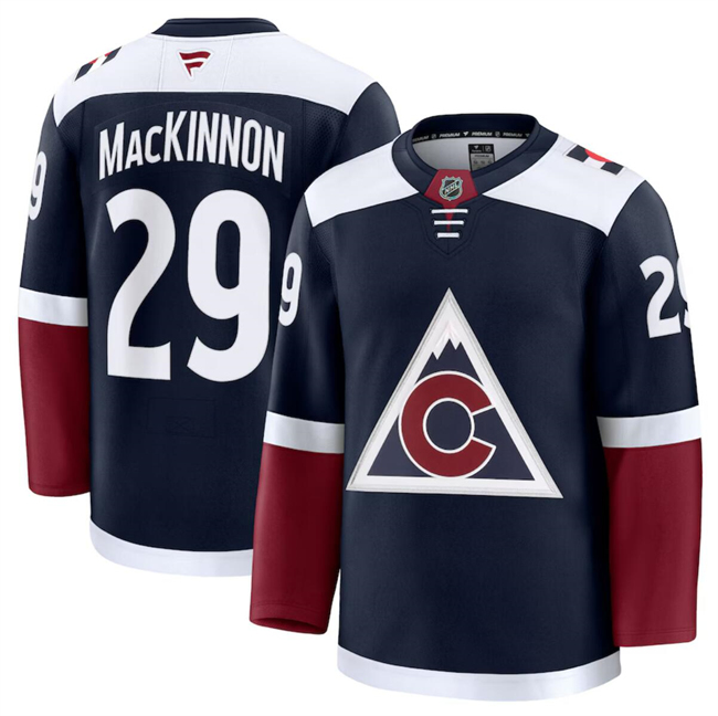 Men's Colorado Avalanche Active Player Custom Navy 2024-25 Alternate Stitched Jersey Men's Colorado Avalanche Active Player Custom Navy 2024-25 Alternate Stitched Jersey