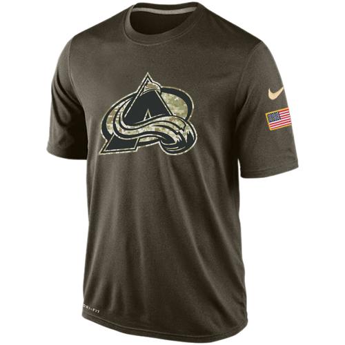 Men's Colorado Avalanche Salute To Service Nike Dri-FIT T-Shirt Men's Colorado Avalanche Salute To Service Nike Dri-FIT T-Shirt