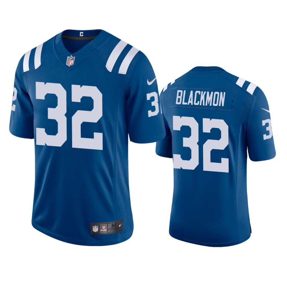 Men's Colts #32 Julian Blackmon Royal Vapor Limited Jersey Men's Colts #32 Julian Blackmon Royal Vapor Limited Jersey