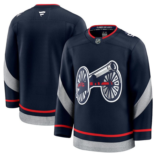 Men's Columbus Blue Jackets Blank Navy 2024-25 Stitched Hockey Jersey Men's Columbus Blue Jackets Blank Navy 2024-25 Stitched Hockey Jersey