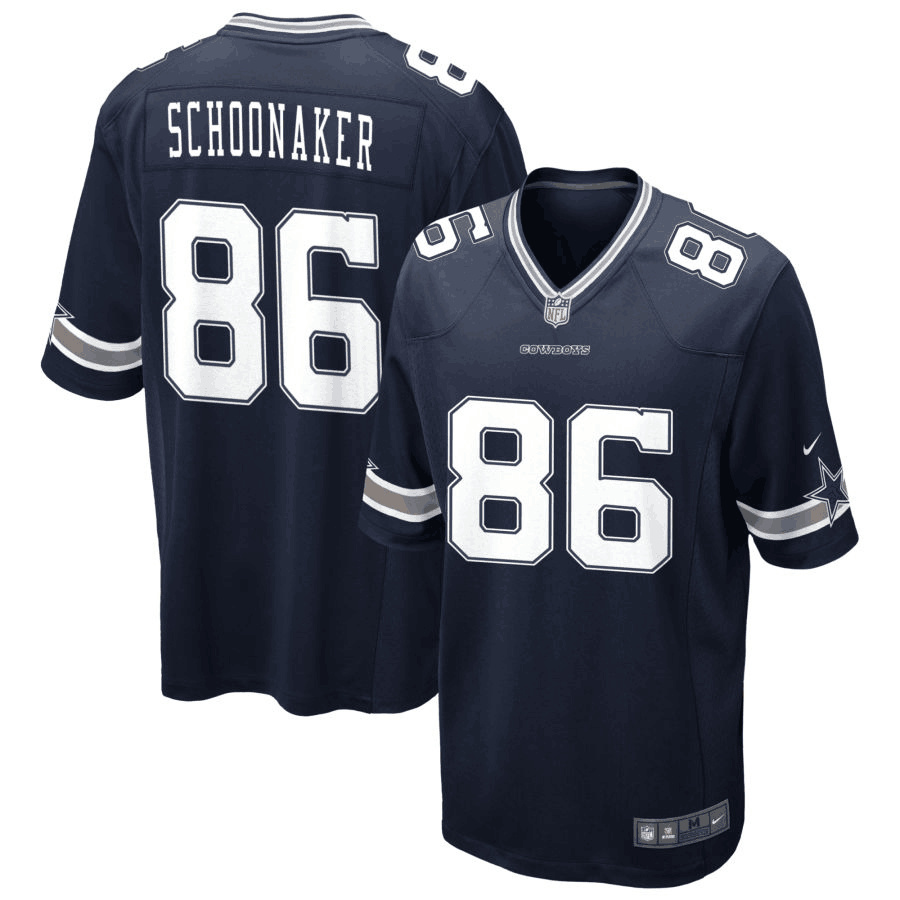Men's Dallas Cowboys #86 Luke Schoonmaker Navy Vapor Untouchable Stitched Jersey Men's Dallas Cowboys #86 Luke Schoonmaker Navy Vapor Untouchable Stitched Jersey