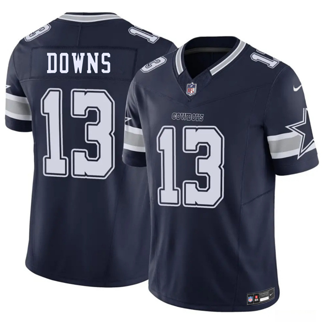 Men's Dallas Cowboys #13 Caleb Downs Navy 2026 Draft F.U.S.E Vapor Untouchable Limited Stitched Football Jersey Men's Dallas Cowboys #13 Caleb Downs Navy 2026 Draft F.U.S.E Vapor Untouchable Limited Stitched Football Jersey