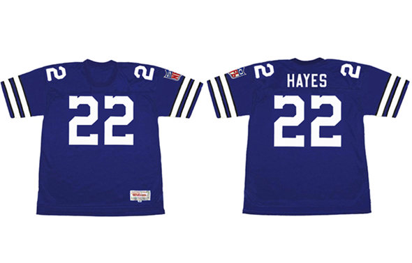Men's Dallas Cowboys #22 Bob Hayes Royal 1969 Throwback Limited Football Stitched Jersey