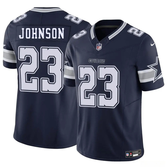 Men's Dallas Cowboys #23 Buddy Johnson Navy 2025 F.U.S.E Vapor Untouchable Limited Stitched Football Jersey Men's Dallas Cowboys #23 Buddy Johnson Navy 2025 F.U.S.E Vapor Untouchable Limited Stitched Football Jersey