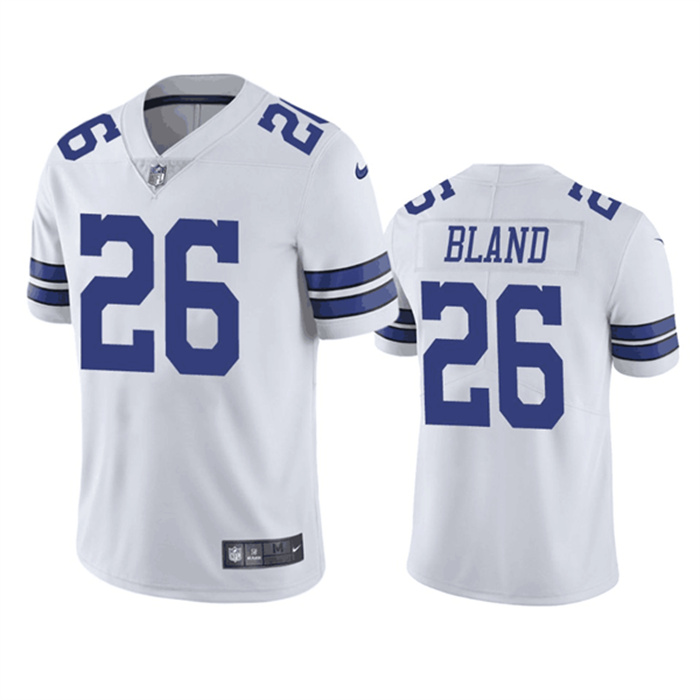 Men's Dallas Cowboys #26 DaRon Bland White Vapor Untouchable Limited Stitched Football Jersey Men's Dallas Cowboys #26 DaRon Bland White Vapor Untouchable Limited Stitched Football Jersey