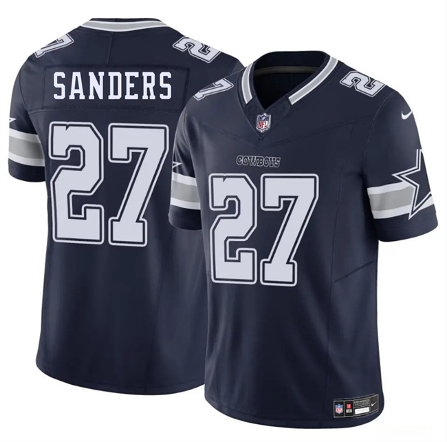 Men's Dallas Cowboys #27 Miles Sanders Navy 2025 F.U.S.E Vapor Untouchable Limited Stitched Football Jersey Men's Dallas Cowboys #27 Miles Sanders Navy 2025 F.U.S.E Vapor Untouchable Limited Stitched Football Jersey