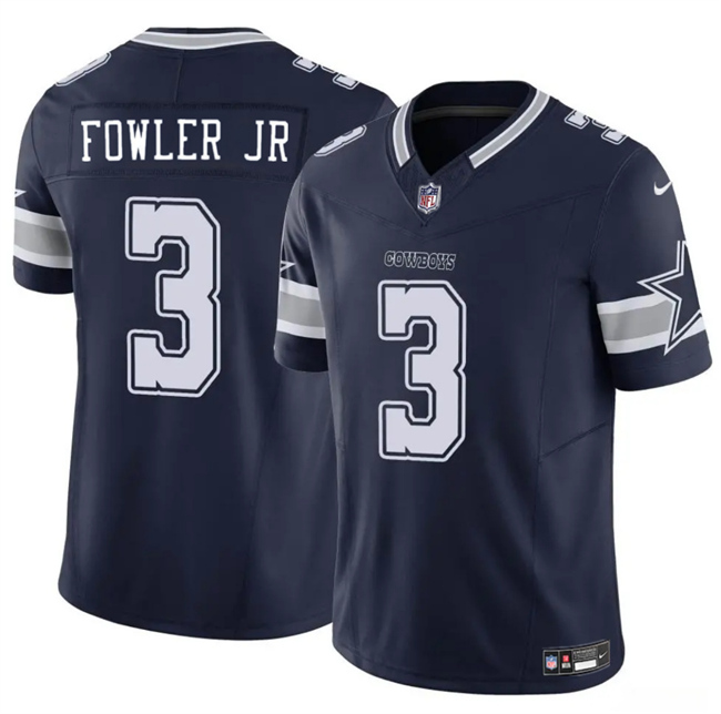 Men's Dallas Cowboys #3 Dante Fowler JR Navy 2025 F.U.S.E Vapor Untouchable Limited Stitched Football Jersey Men's Dallas Cowboys #3 Dante Fowler JR Navy 2025 F.U.S.E Vapor Untouchable Limited Stitched Football Jersey