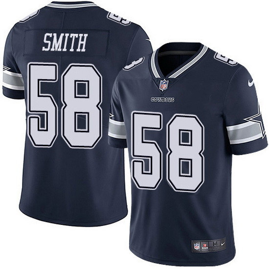 Men's Dallas Cowboys #58 Mazi Smith Navy Vapor Untouchable Stitched Football Jersey Men's Dallas Cowboys #58 Mazi Smith Navy Vapor Untouchable Stitched Football Jersey
