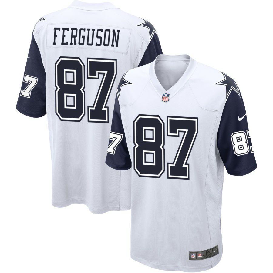 Men's Dallas Cowboys #87 Jake Ferguson Rush limited Stitched Jersey Men's Dallas Cowboys #87 Jake Ferguson Rush limited Stitched Jersey