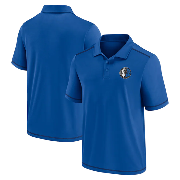 Men's Dallas Mavericks Antigua Royal Legacy Pique Polo Men's Dallas Mavericks Antigua Royal Legacy Pique Polo