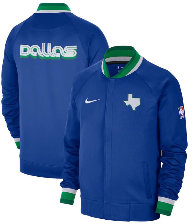 Men's Dallas Mavericks Blue 2022 23 City Edition Full-Zip Jacket Men's Dallas Mavericks Blue 2022 23 City Edition Full-Zip Jacket