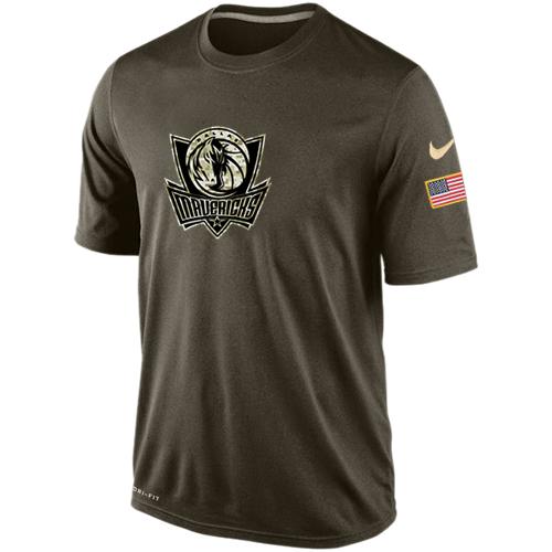 Men's Dallas Mavericks Salute To Service Nike Dri-FIT T-Shirt Men's Dallas Mavericks Salute To Service Nike Dri-FIT T-Shirt