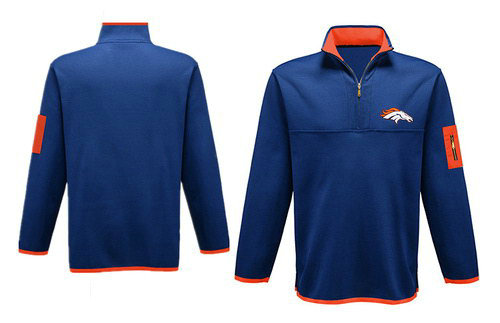 Men's Denver Broncos Blank Antigua Charcoal Fortune Sweater Knit Microfleece Quarter-Zip Pullover Blue Jacket Men's Denver Broncos Blank Antigua Charcoal Fortune Sweater Knit Microfleece Quarter-Zip Pullover Blue Jacket