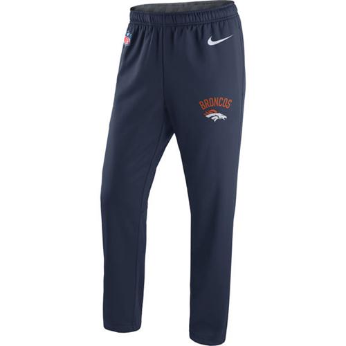 Men's Denver Broncos Nike Navy Circuit Sideline Performance Pants Men's Denver Broncos Nike Navy Circuit Sideline Performance Pants