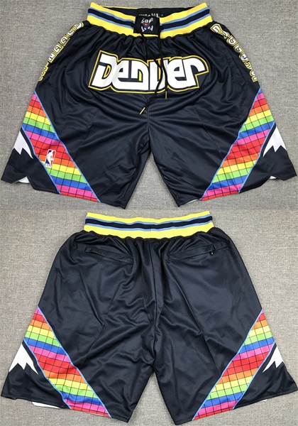 Men's Denver Nuggets Navy Shorts (Run Small) Men's Denver Nuggets Navy Shorts (Run Small)
