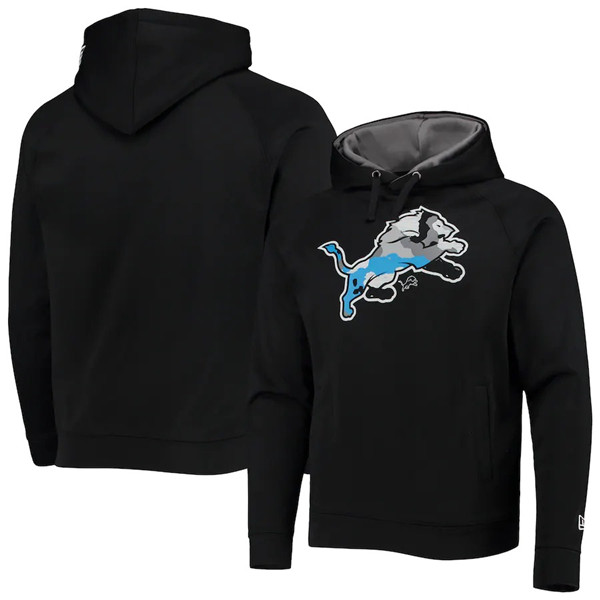 Men's Detroit Lions Black Pullover Hoodie Men's Detroit Lions Black Pullover Hoodie