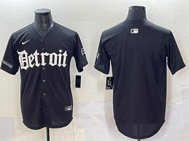 Men's Detroit Lions Blank Black 'Motor Gothic Edition' Vapor Premier Limited Stitched Jersey Men's Detroit Lions Blank Black 'Motor Gothic Edition' Vapor Premier Limited Stitched Jersey