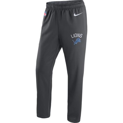 Men's Detroit Lions Nike Anthracite Circuit Sideline Performance Pants Men's Detroit Lions Nike Anthracite Circuit Sideline Performance Pants