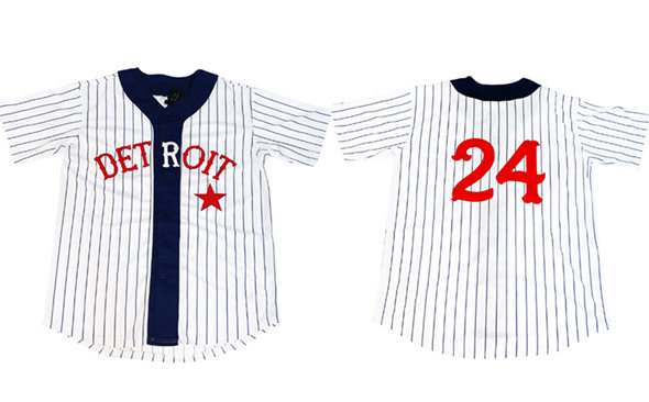 Men's Detroit Stars Active Player Custom White Stitched Baseball Jersey Men's Detroit Stars Active Player Custom White Stitched Baseball Jersey