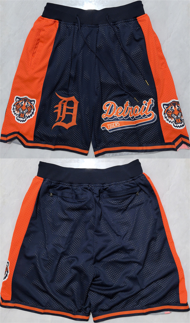 Men's Detroit Tigers Navy Shorts (Run Small) Men's Detroit Tigers Navy Shorts (Run Small)