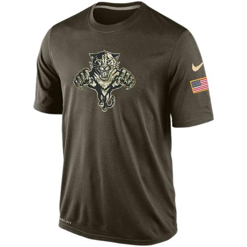 Men's Florida Panthers Salute To Service Nike Dri-FIT T-Shirt Men's Florida Panthers Salute To Service Nike Dri-FIT T-Shirt
