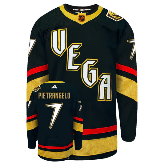 Men's Golden Knights #7 Alex Pietrangelo Black 2022-23 Reverse Retro Stitched Jersey Men's Golden Knights #7 Alex Pietrangelo Black 2022-23 Reverse Retro Stitched Jersey