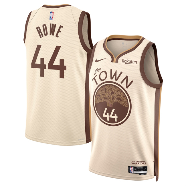 Men's Golden State Warriors #44 Jackson Rowe Tan 2025 26 City Edition Stitched Basketball Jersey Men's Golden State Warriors #44 Jackson Rowe Tan 2025 26 City Edition Stitched Basketball Jersey
