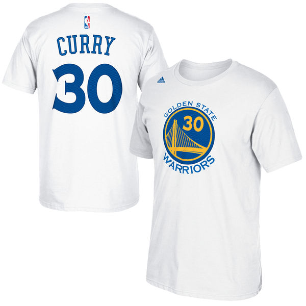 Men's Golden State Warriors 30 Stephen Curry White Net Number T-Shirt Men's Golden State Warriors 30 Stephen Curry White Net Number T-Shirt