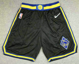 Men's Golden State Warriors Black 2022 Nike City Edition Stitched Swingman Shorts Men's Golden State Warriors Black 2022 Nike City Edition Stitched Swingman Shorts