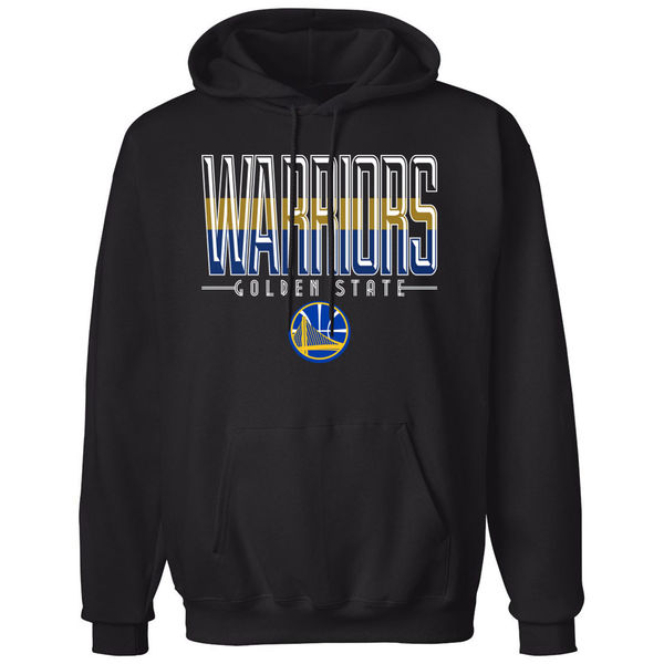 Men's Golden State Warriors UNK Black Plexi Pullover Hoodie