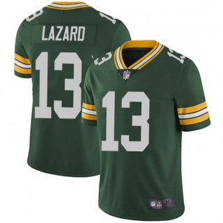 Men's Green Bay Packers #13 Allen Lazard Green Vapor Untouchable Limited Stitched Jersey Men's Green Bay Packers #13 Allen Lazard Green Vapor Untouchable Limited Stitched Jersey