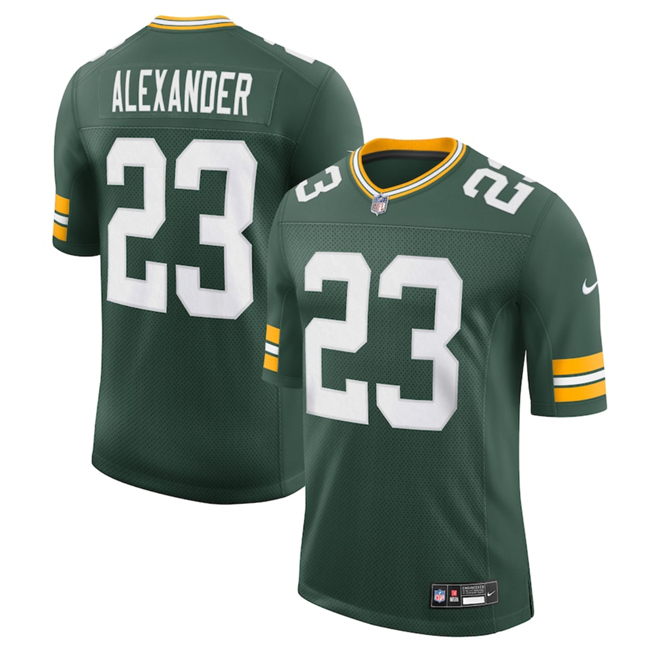 Men's Green Bay Packers #23 Jaire Alexander Green 2025 New Vapor Untouchable Limited Stitched Football Jersey Men's Green Bay Packers #23 Jaire Alexander Green 2025 New Vapor Untouchable Limited Stitched Football Jersey