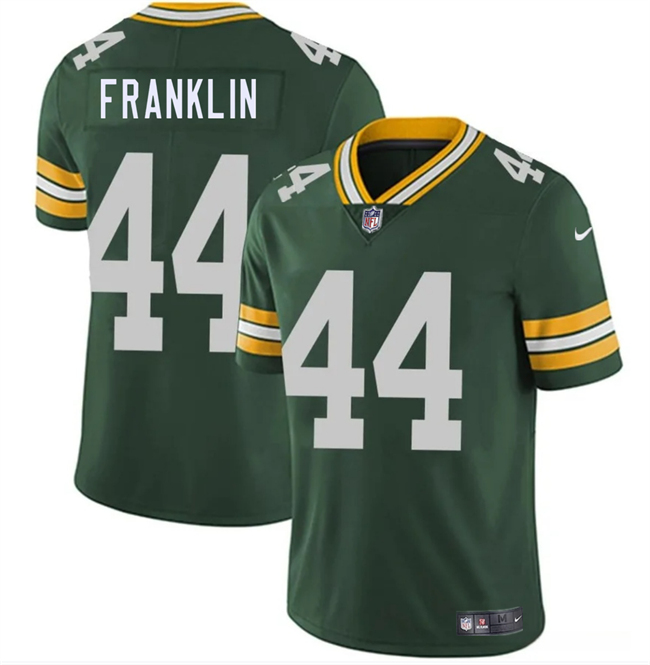 Men's Green Bay Packers #44 Zaire Franklin Green 2026 Vapor Untouchable Limited Stitched Football Jersey Men's Green Bay Packers #44 Zaire Franklin Green 2026 Vapor Untouchable Limited Stitched Football Jersey