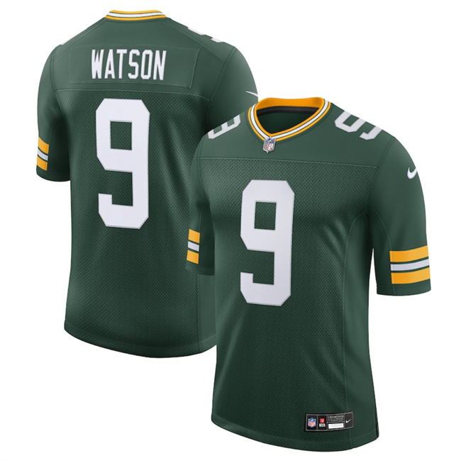 Men's Green Bay Packers #9 Christian Watson Green 2025 New Vapor Untouchable Limited Stitched Football Jersey Men's Green Bay Packers #9 Christian Watson Green 2025 New Vapor Untouchable Limited Stitched Football Jersey