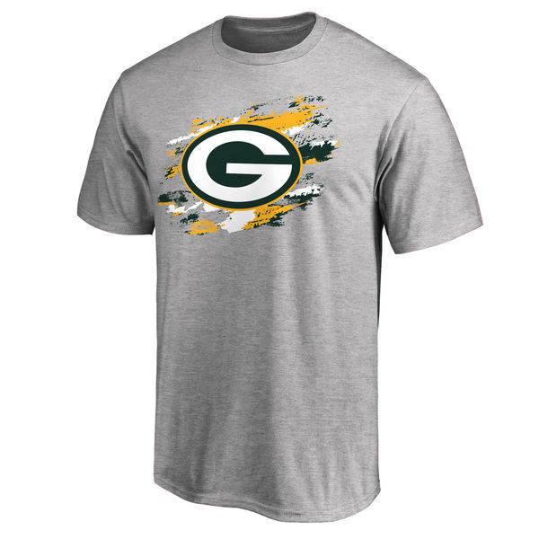 Men's Green Bay Packers NFL Pro Line True Color T-Shirt Heathered Gray